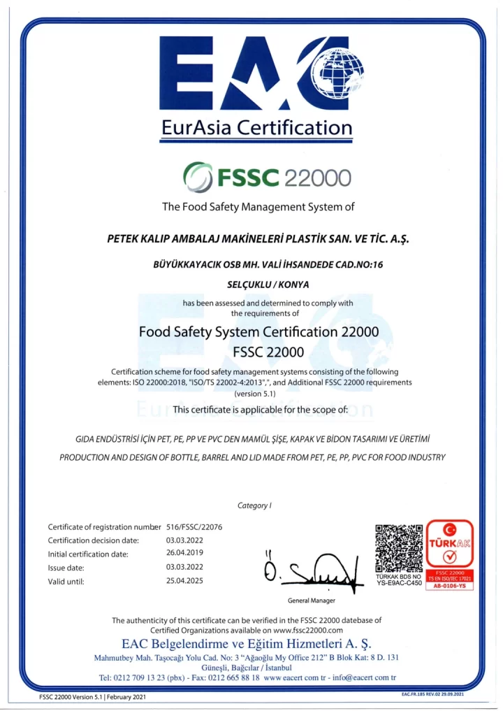 FSSC 22000 V.5