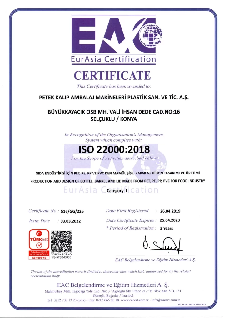 ISO 22000:2018