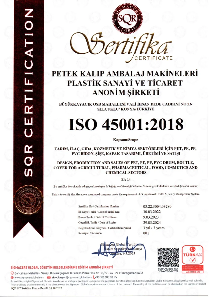 ISO 45001:2018